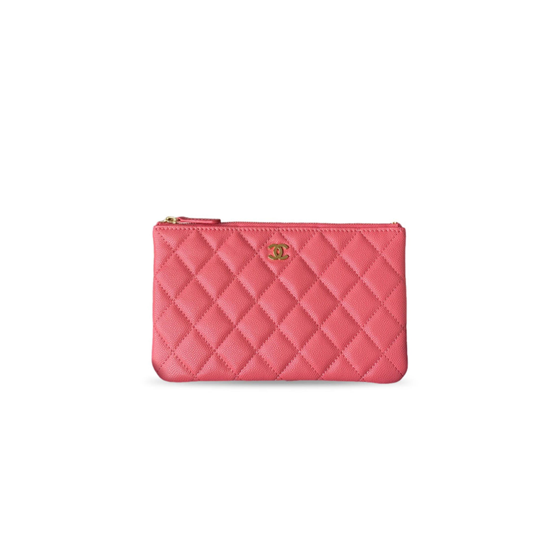 CHANEL CAVIAR QUILTED COSMETIC CASE AP1071 (20*12.2*1cm)